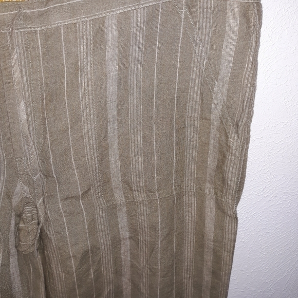 🌟 London jean linen chino pants size small - Picture 3 of 4